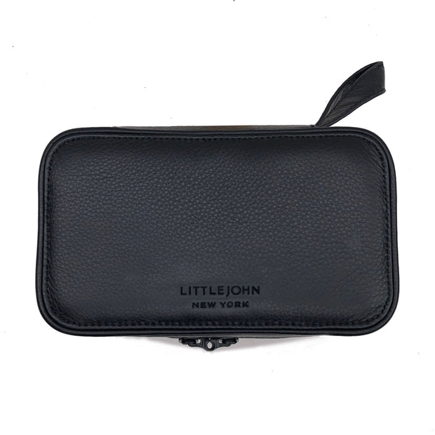 smell-proof Case made of genuine leather. combination lock and air-tight zipper for smell-proof storage, activated carbon smell-proof case. for odor-proof storage