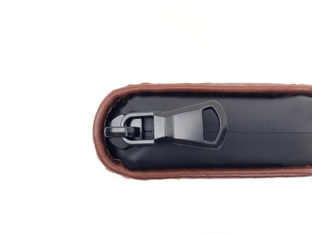 Holiday Bundle Offer #2; STOW Slim Case and Pouch in Saddle Brown